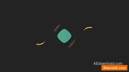 Videohive Simple Colorful Logo Logo Stings template preview