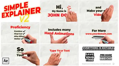 Simple Explainer Openers template preview