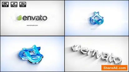 Videohive Simple Extrude Logo Reveal 49743588 Logo Stings template preview