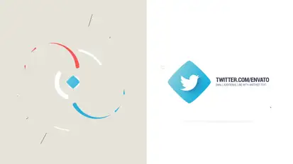 Simple Flat Logo Opener Logo Stings template preview