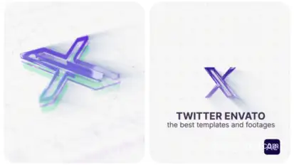 Simple Glossy 3D Logo Reveal Logo Stings template preview