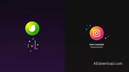 Simple Gradient Logo Logo Stings template preview