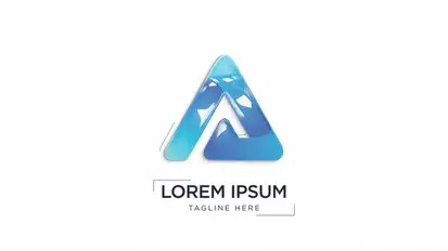 Simple Line Logo Reveal Logo Stings template preview