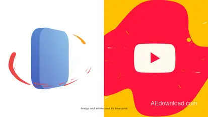 Simple Liquid Logo Opener Logo Stings template preview