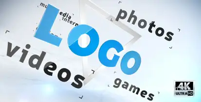 Simple Logo Ident Logo Stings template preview