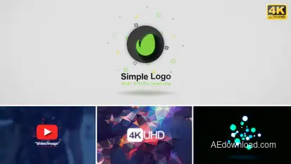 Simple Logo Reveal Logo Stings template preview