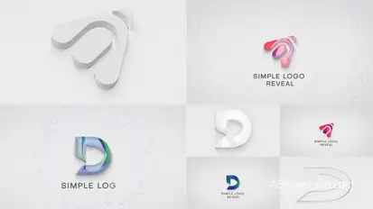 Simple Logo Reveal V2 Logo Stings template preview