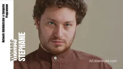 Simple Lower Thirds Elements template preview