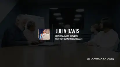 Simple Lower Thirds | AE Titles template preview