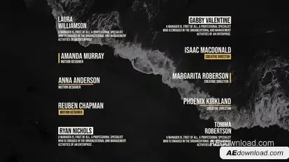 Simple Lower Thirds | After Effects Titles template preview