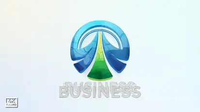 Simple Minimal Logo Reveal Elements template preview