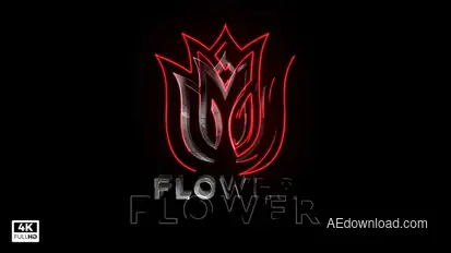 Simple Minimal Logo Reveal Video Displays template preview