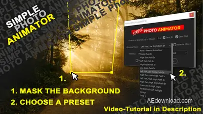 Simple Photo Animator Elements template preview