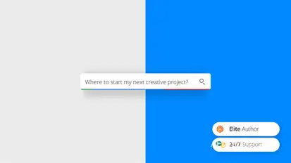 Simple Search Logo Logo Stings template preview