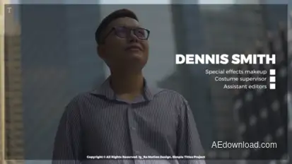 Simple Text Titles Titles template preview