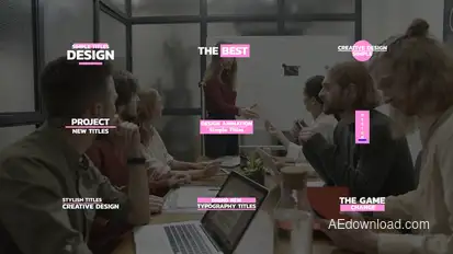 Simple Titles | AE Titles template preview