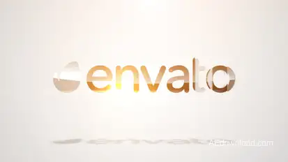 Simple Turn Opener Logo Stings template preview