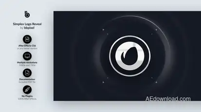 Simplex Logo Reveal Logo Stings template preview