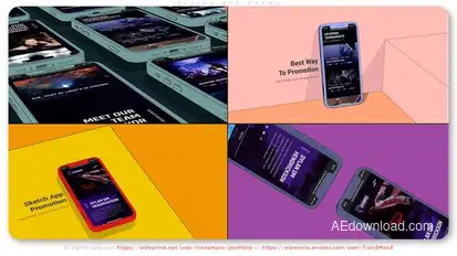 Sketch App Promo Product Promo template preview