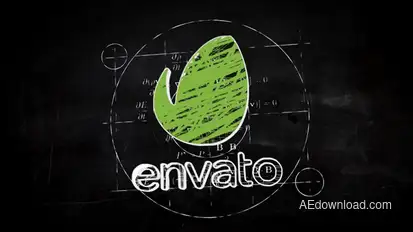 Sketch Logo Reveal Logo Stings template preview