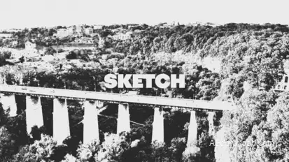 Sketch Overlays Elements template preview