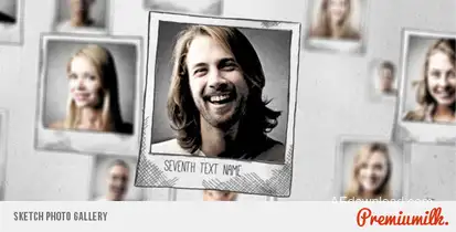 Sketch Photo Gallery Openers template preview