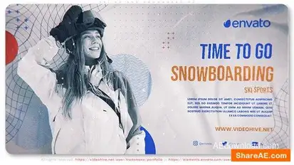 Skiing And Snowboarding Openers template preview