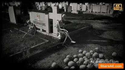 Skull and Bones - Scary Halloween Opener Openers template preview