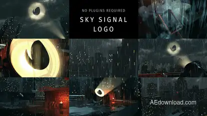 Sky Signal Logo II Openers template preview