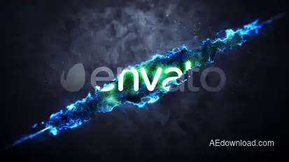 Slash Logo Reveal Logo Stings template preview