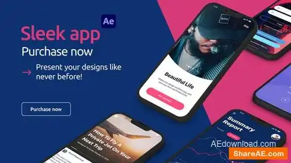 Sleek App Promo Openers template preview