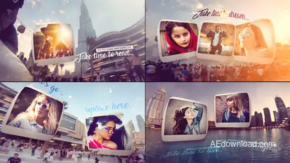 Slide POV In Dubai Video Displays template preview