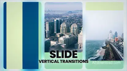 Slide Transitions Elements template preview