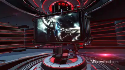 Slideshow 4K Video Displays template preview