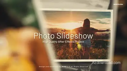 Slideshow Video Displays template preview