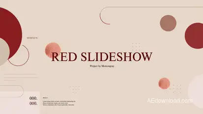 Slideshow Video Displays template preview