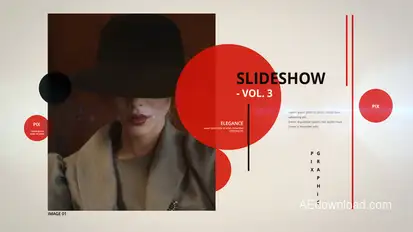 Slideshow Video Displays template preview