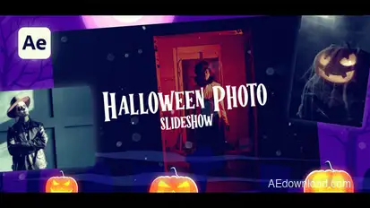 Slideshow - Halloween Slideshow Openers template preview