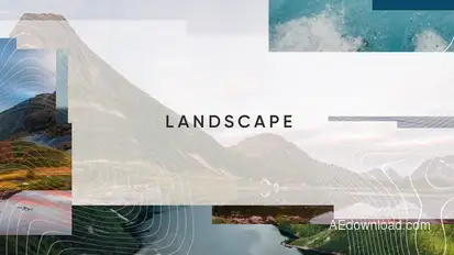 Slideshow - Minimal Square Openers template preview