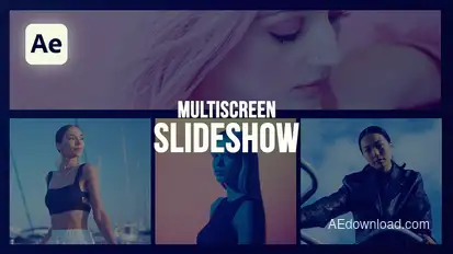 Slideshow - Multiscreen Slideshow Openers template preview