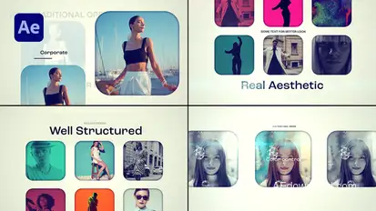 Slideshow - Multiscreen Slideshow Openers template preview