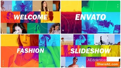 Videohive Slideshow Fashion Promo broadcast-packages template preview