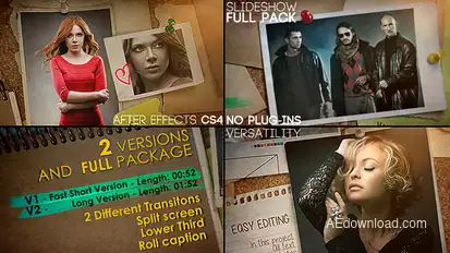 Slideshow Full Pack Video Displays template preview