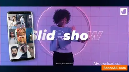 Slideshow Instagram Openers template preview