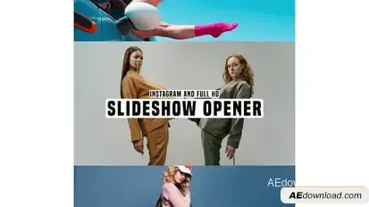 Slideshow Opener Openers template preview