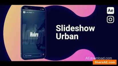 Slideshow Opener Vertical Openers template preview