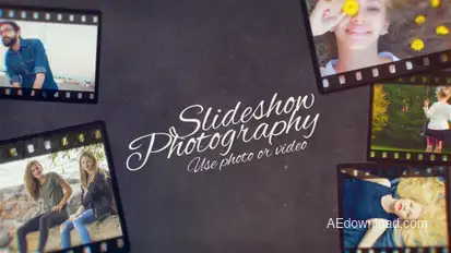 Slideshow Photography Video Displays template preview