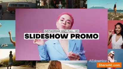 Slideshow Promo Openers template preview