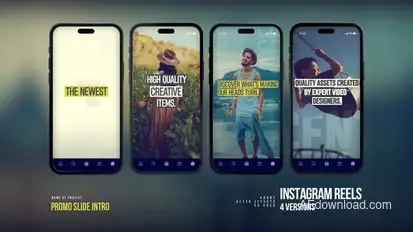 Slideshow Promo Instagram Reels Product Promo template preview