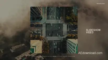 Slideshow Video Video Displays template preview